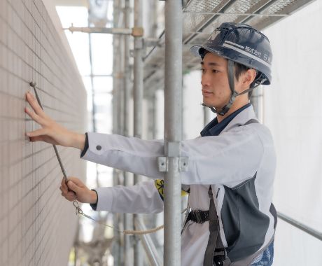 外壁タイル補修工事