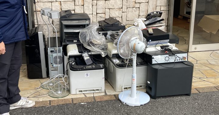 2023年度日親会活動(小型家電リサイクル納品)