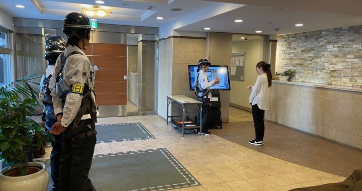 現場写真を撮影しました