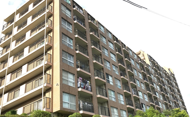 エクセル住吉台大規模修繕工事（南側）